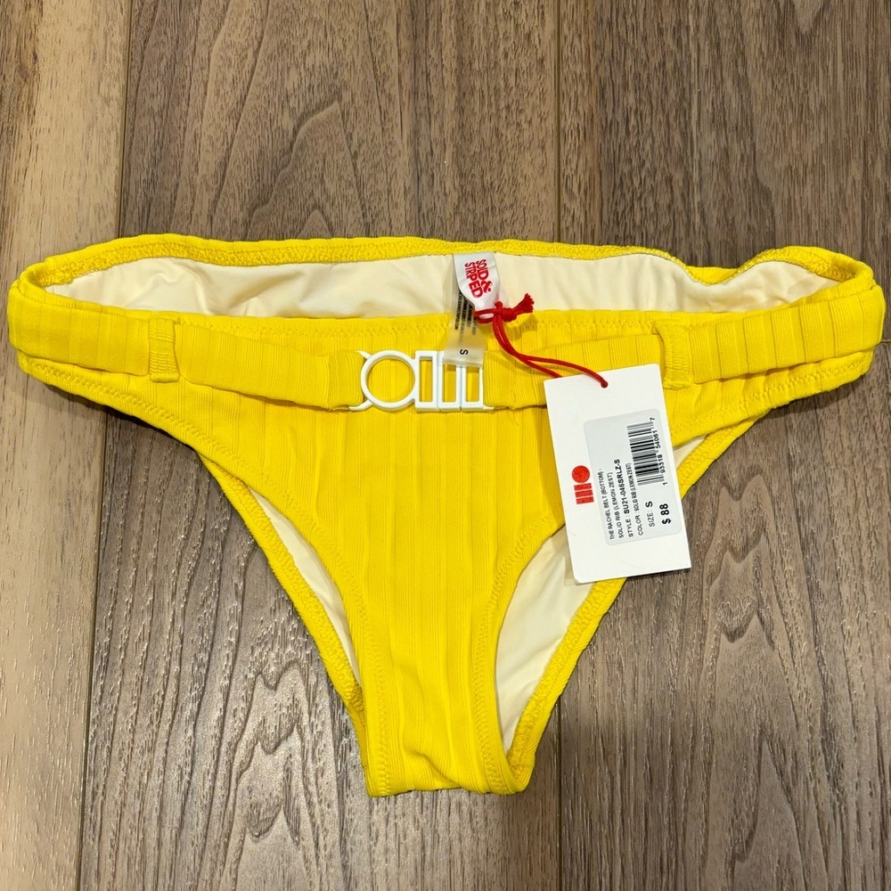 SOLID & STRIPED The Rachel Belt Bikini Bottom - Picture 2 of 4